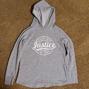 Justice hooded sweatshirt